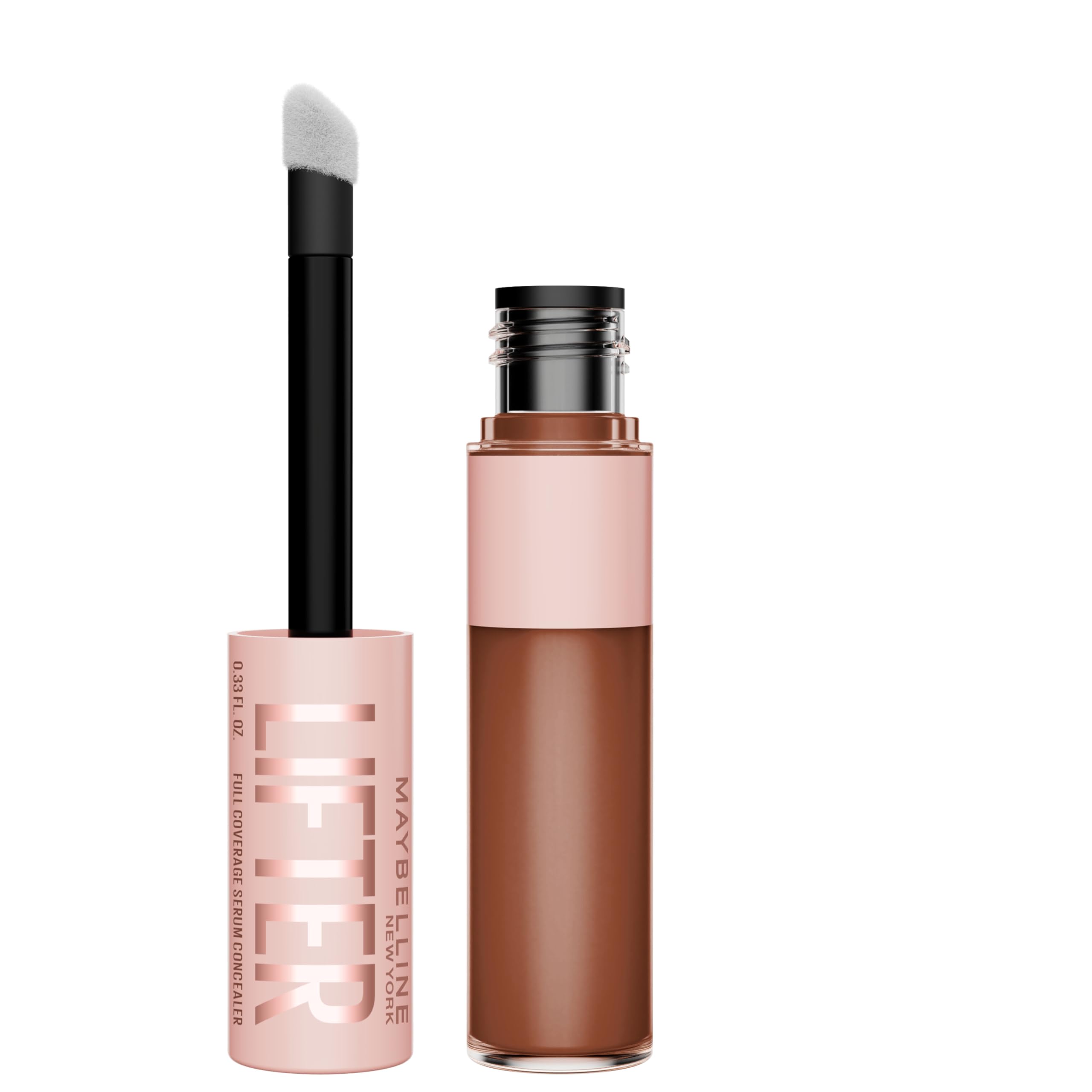 Maybelline Lifter Serum Concealer Radiant Concealer with Full Coverage Includes 2 Peptides Caffeine to Hydrates Brightens Under Eyes