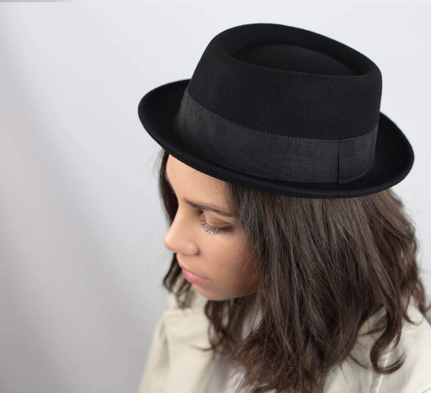 Chapeau Porkpie Feutre Homme ou Femme Classic Porkpie