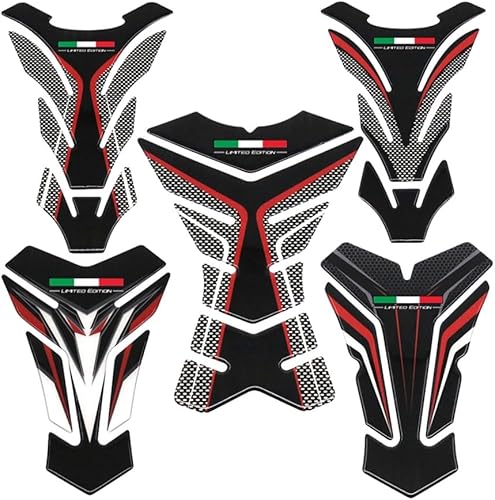 Miniatura 3 de Almohadillas de tanque de motocicleta Adhesivo para tanque de motocicleta, accesorio para D&ucati 848 1198 1199 Panigale V4 Monster 696 796 796 1100