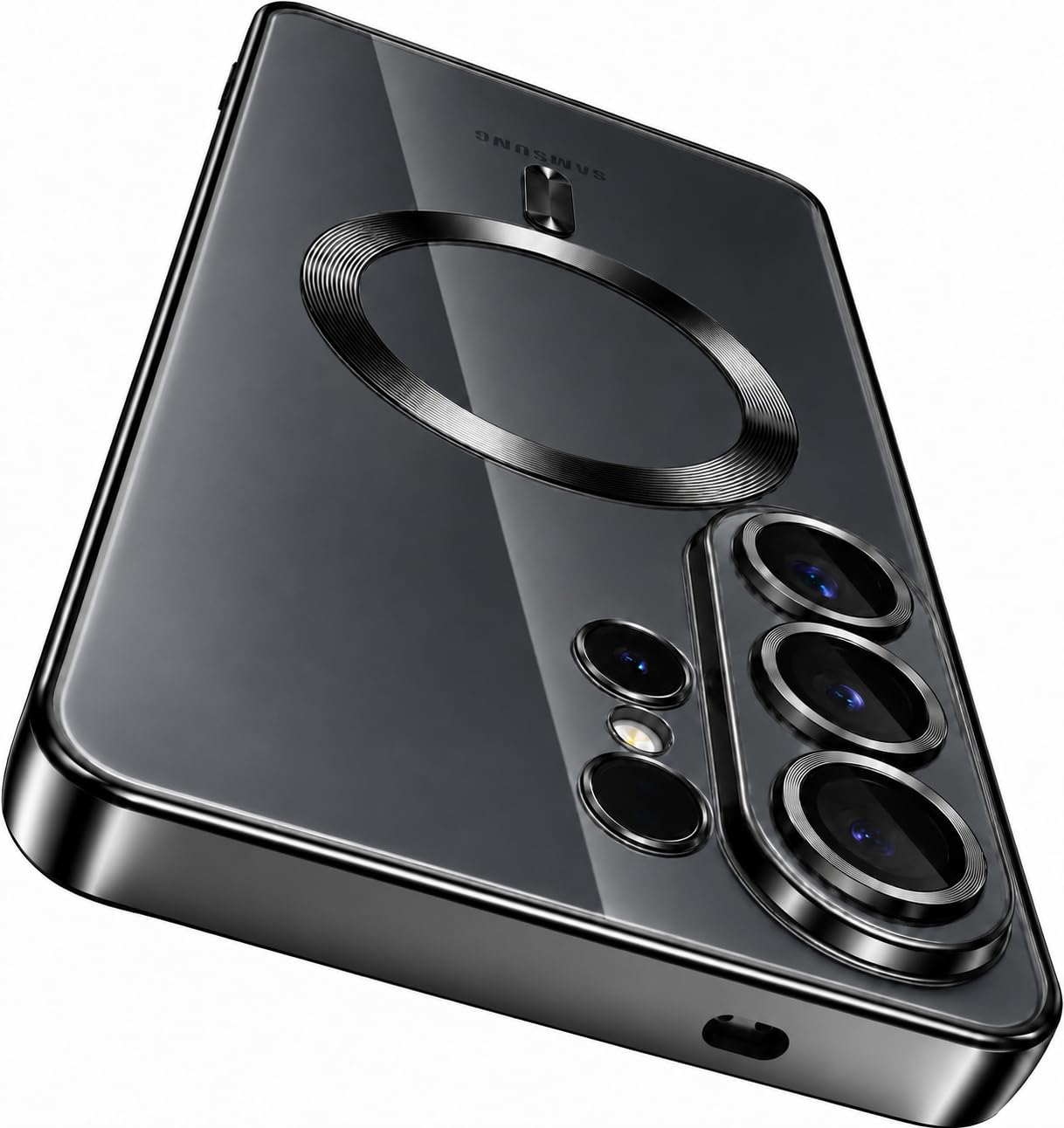 VONZEE Clear MagSafe Case for Galaxy S23 Plus -12