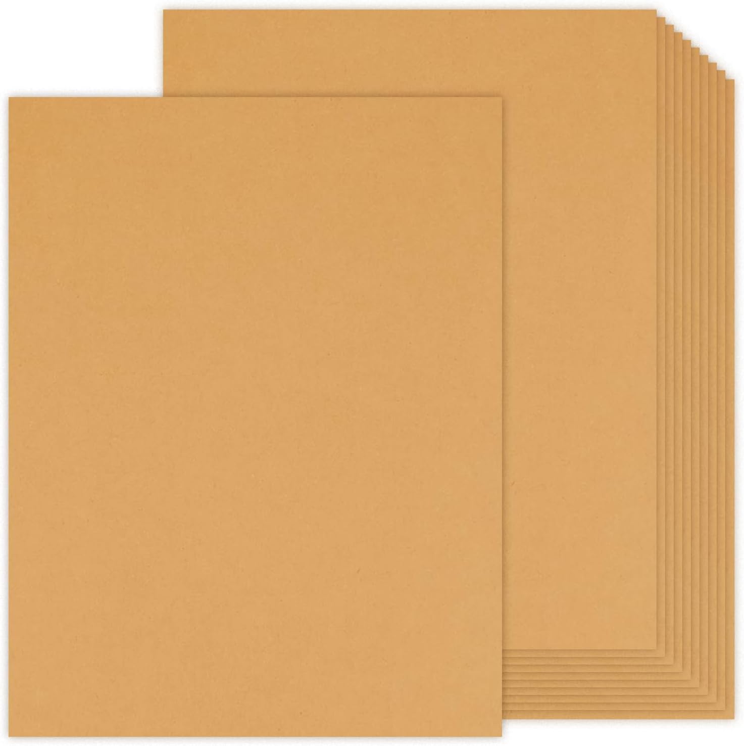 24 Sheets Light Brown Cardstock 8.5 x 11 Kraft Paper