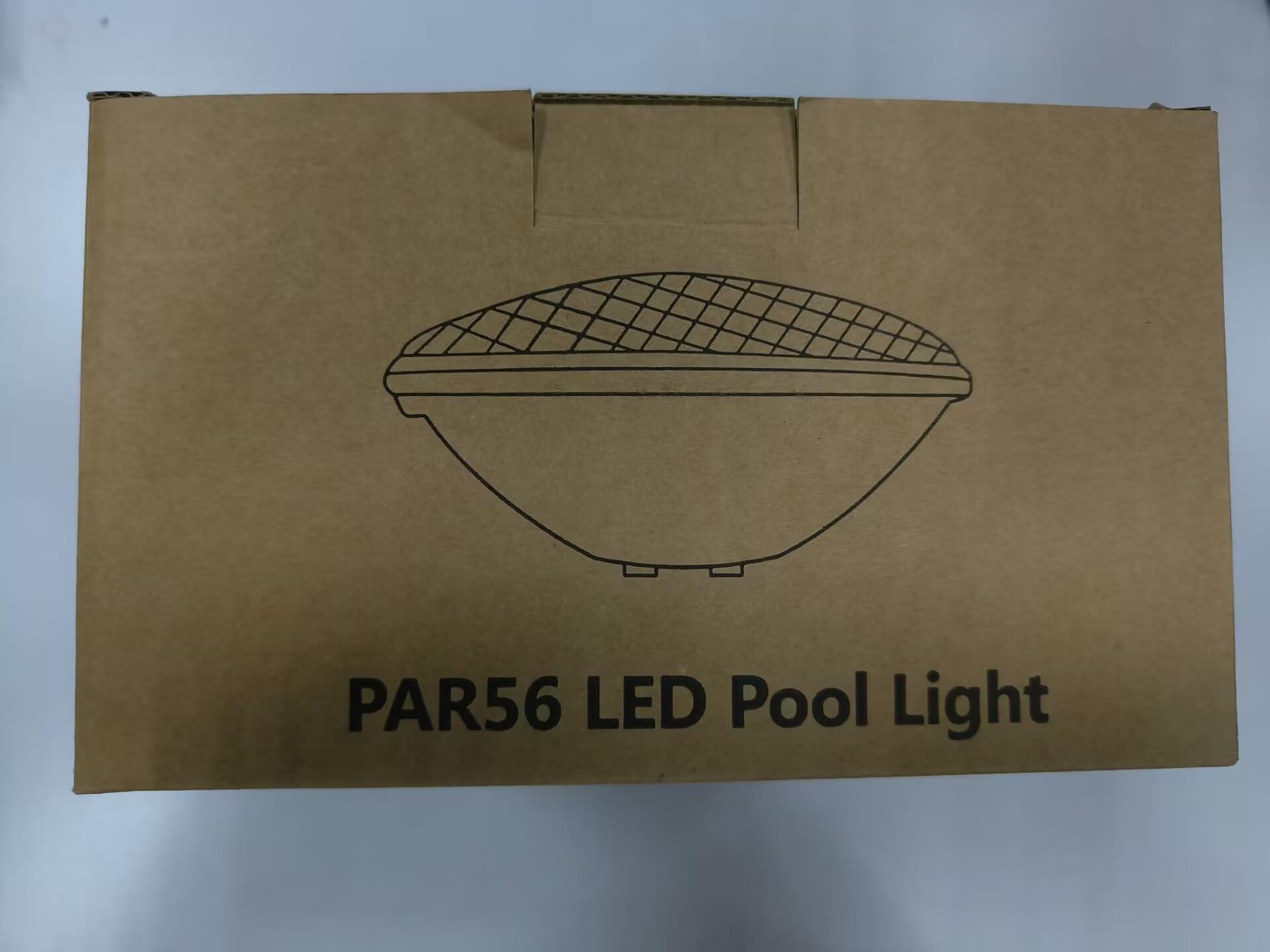 LED PAR56 36W luci piscina blu PC, lampadina led piscina 12V 6000K IP68