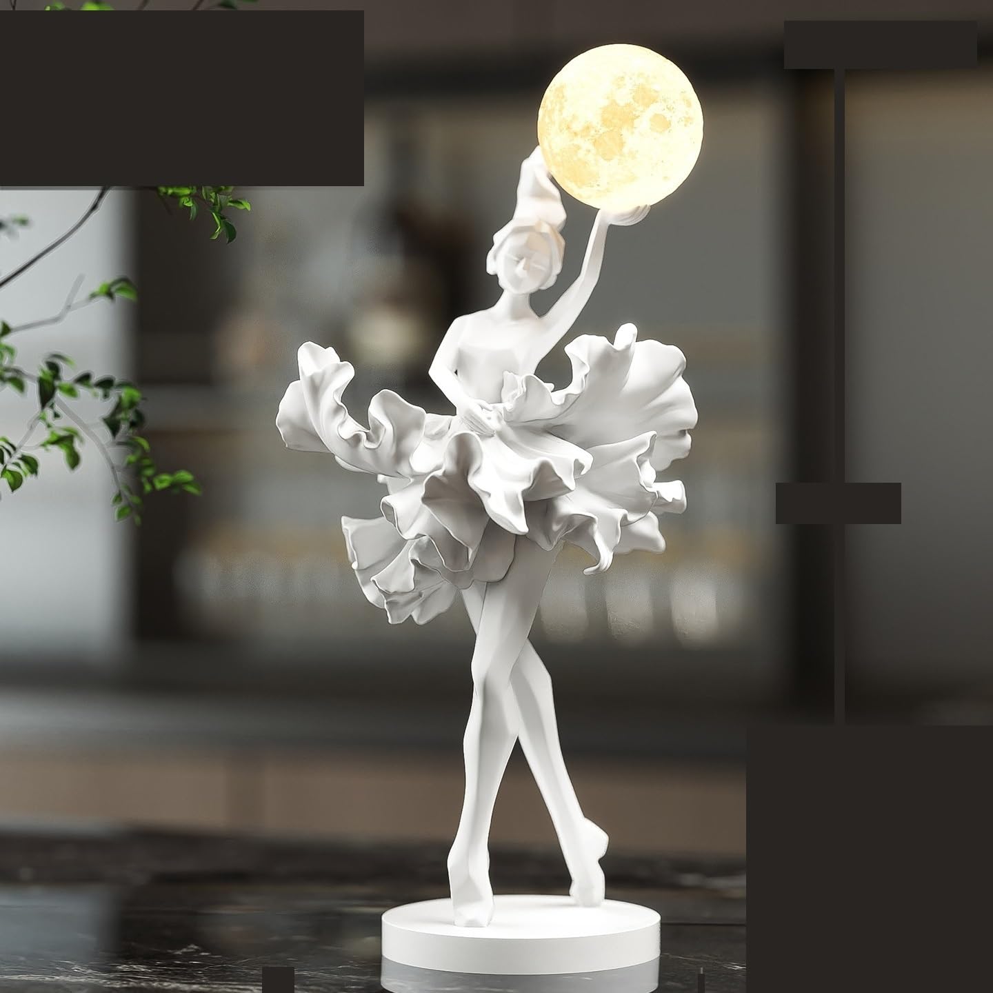 Décoration Light Luxury Girl Desktop Ornaments Living Room Bedroom Bedside Night Entrance Hall Decoration