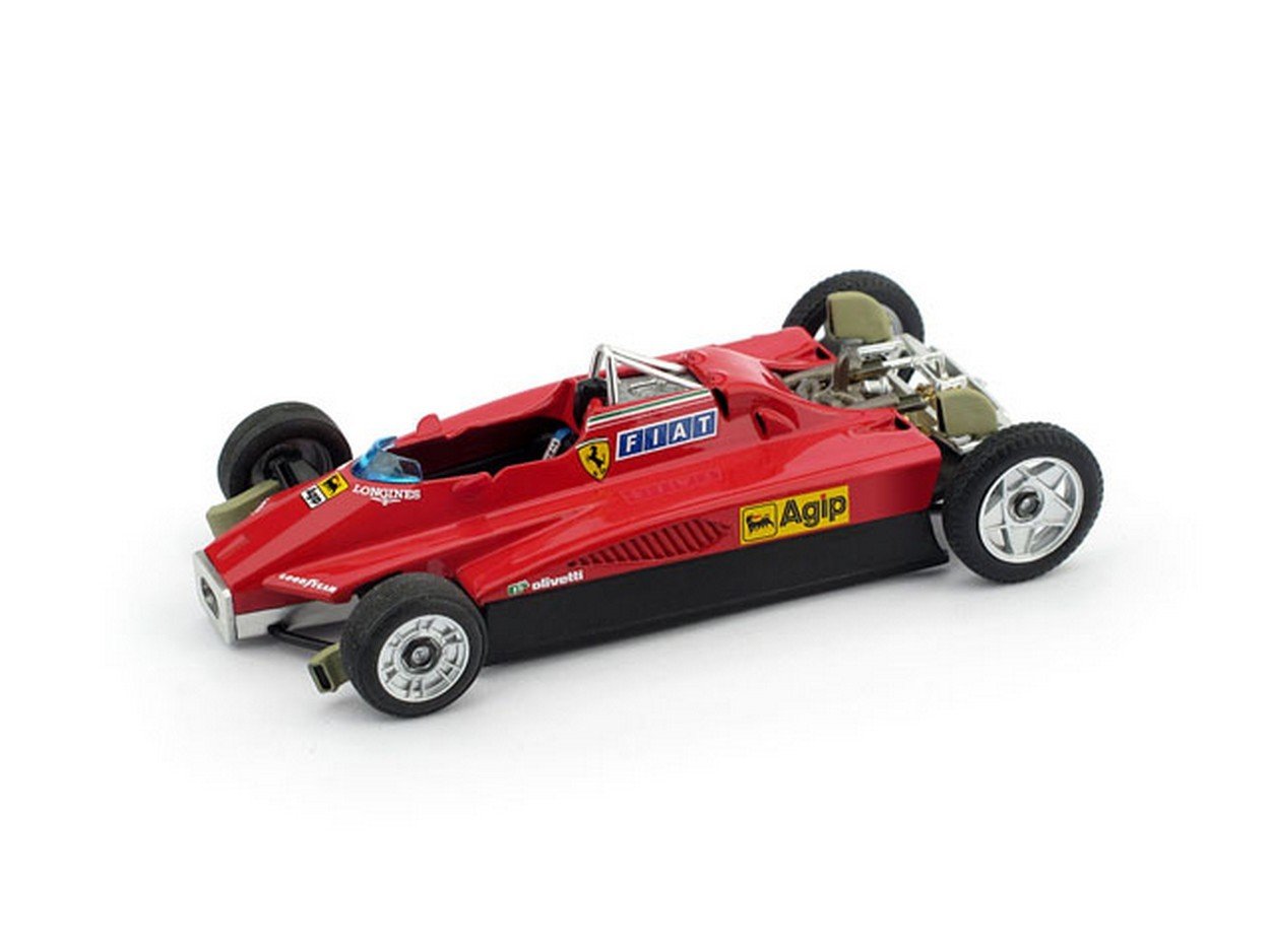 Brumm Scale Model Compatible with Ferrari 126 C2 MULETTO/T CAR S.Marino GP 1982 LIM.300 1:43 BM0267M