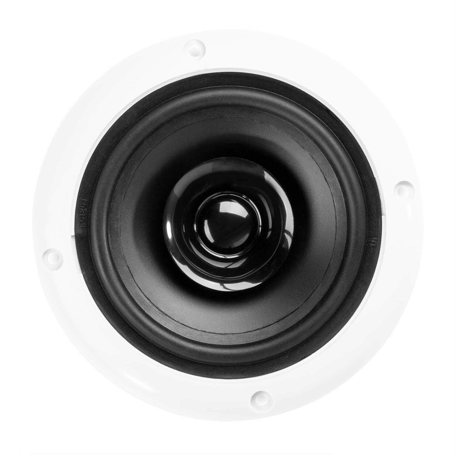 VONYX Haut-Parleurs Résistants à l'eau 5" 8 Ohm - 2 Haut-Parleurs 80 Watts Splashproof, 5 Pouces, Idéal à Intégrer dans Les Salles de Bain, Les Bateaux, Les Piscines, Sauna, Terrasse, etc