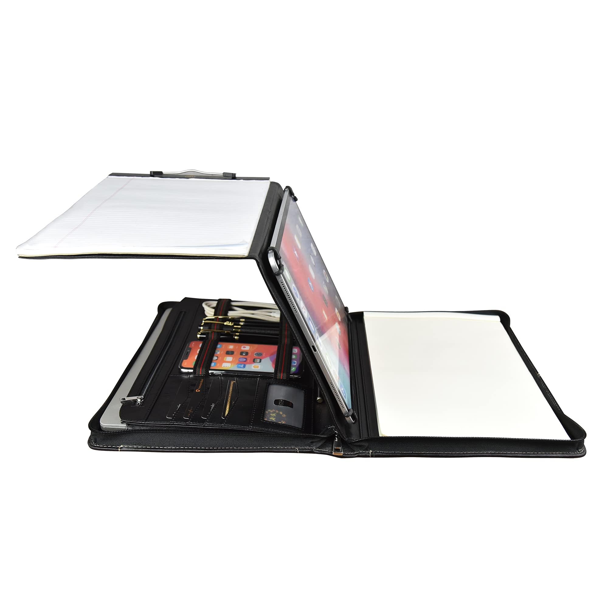 Alassio Ref 30043 Conférencier zippé avec classeur détachable 4 anneaux
