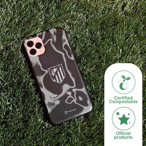 Funda Atlético de Madrid para Samsung Galaxy S25 diseño Tie Dye negro 4