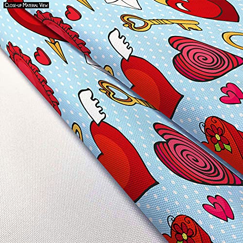 Image of ArtzFolio Valentine Love | Pouch Wrist Potli Bag | Bag for Weddings & Casual Parties