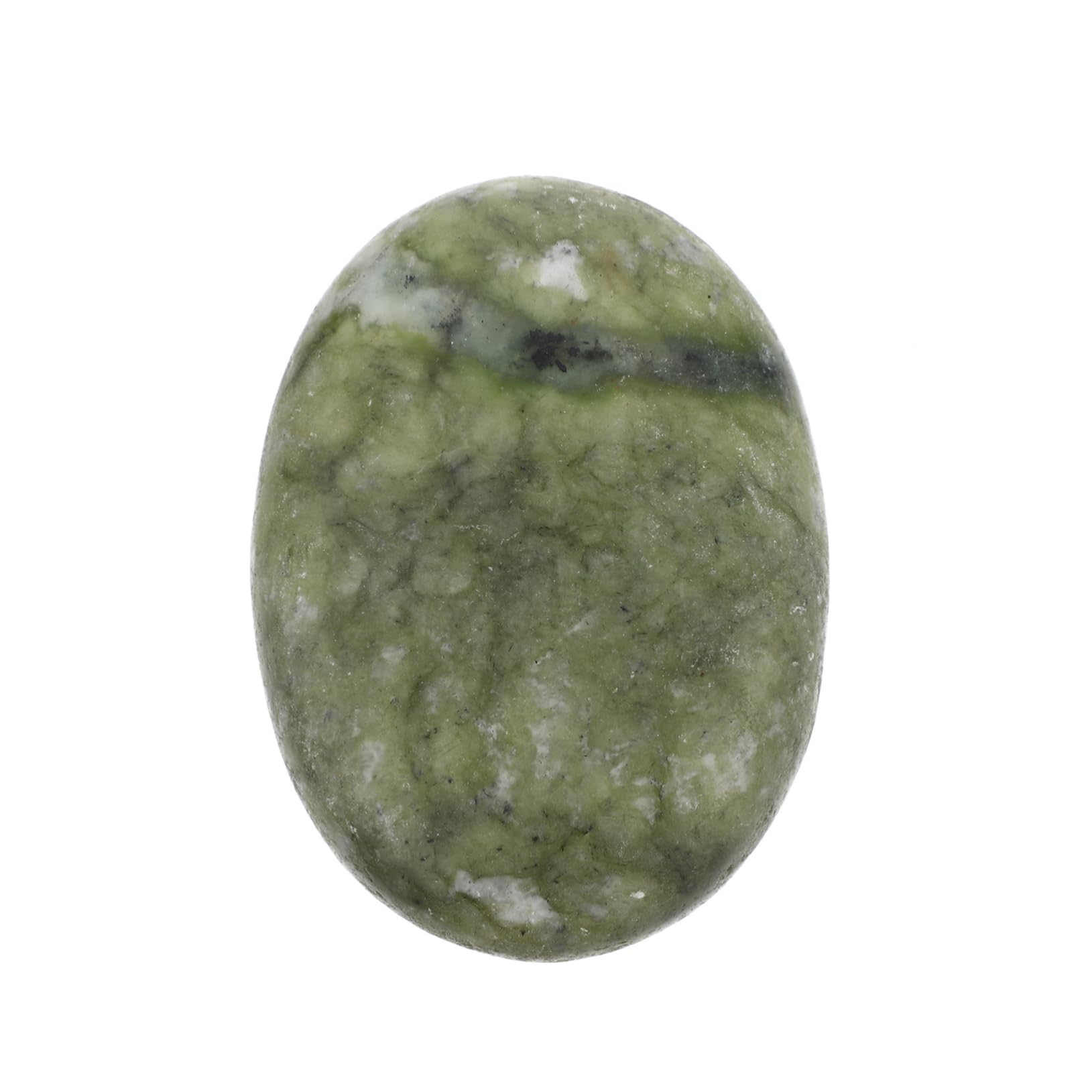 FRCOLOR Spa Energy Stone Essential Oil Massage Facial Massage Tools Beauty Board Skincare Tools for Face Massager Essential Oil Stone Facial Tool Peridot Energy Stone Glazed Jade Round