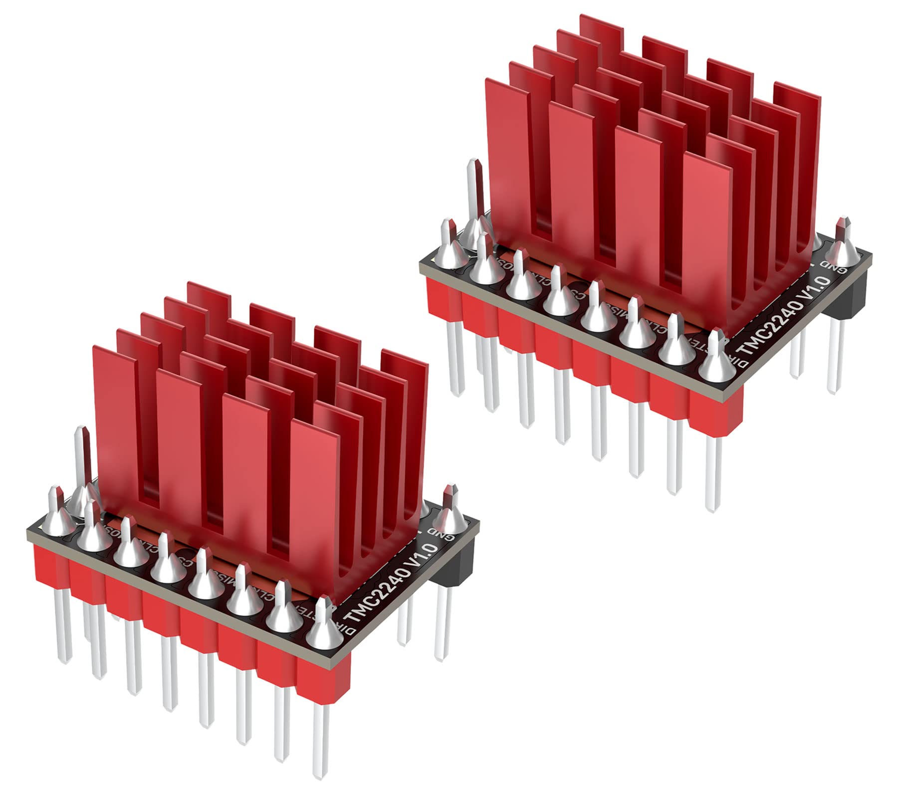 BIGTREETECH TMC5160T Pro Schrittmotor Treiber 2er Set - Ultral Leise Bis 5A - Für 3D Drucker SKR Boards