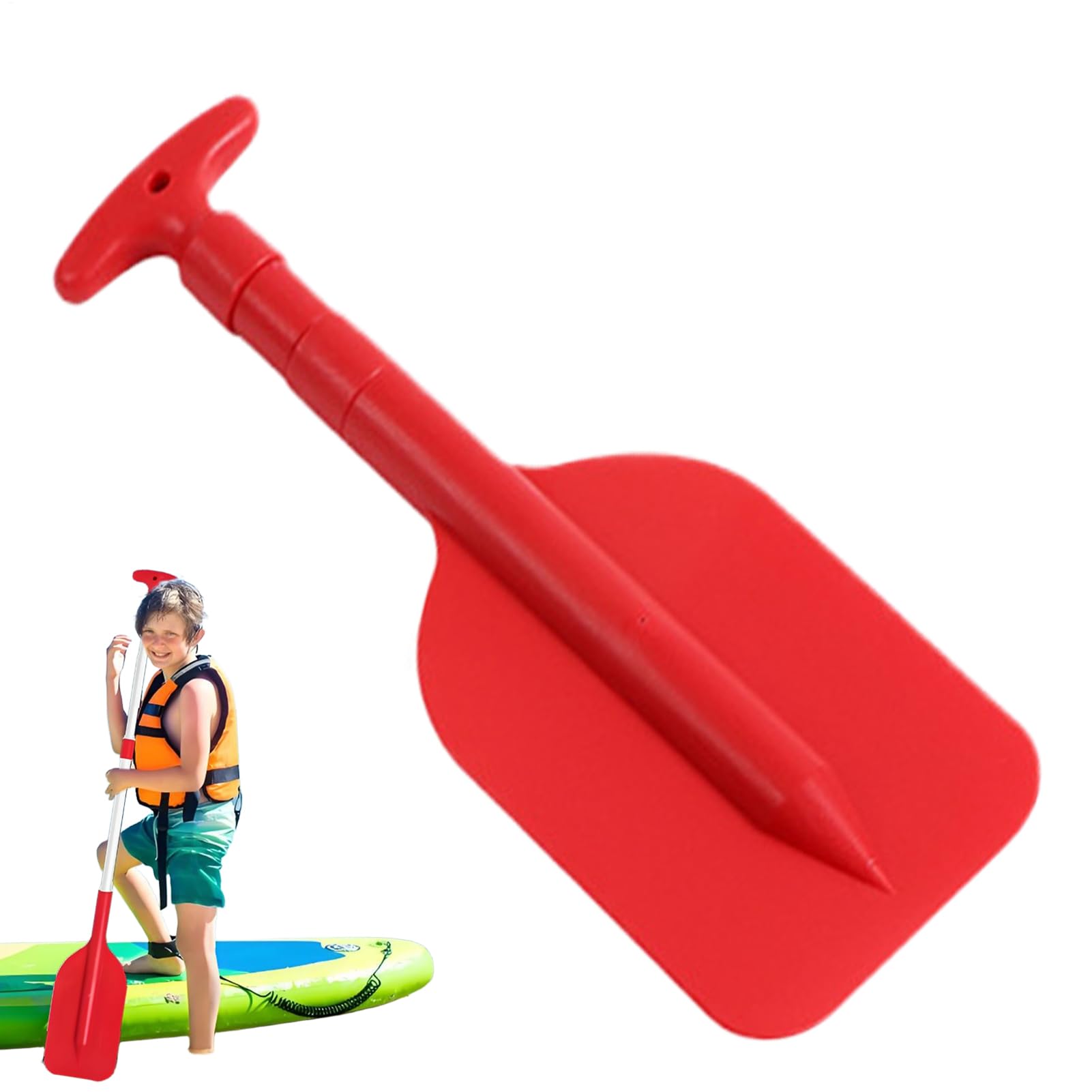 Boat Paddle, Kayak Paddle, Kids Telescoping Canoe Paddle, Aluminum Alloy Telescopic Boat Oars, Kayaking Boat Oars, Water Sports Safety Accessories With Anti-Slip Grip