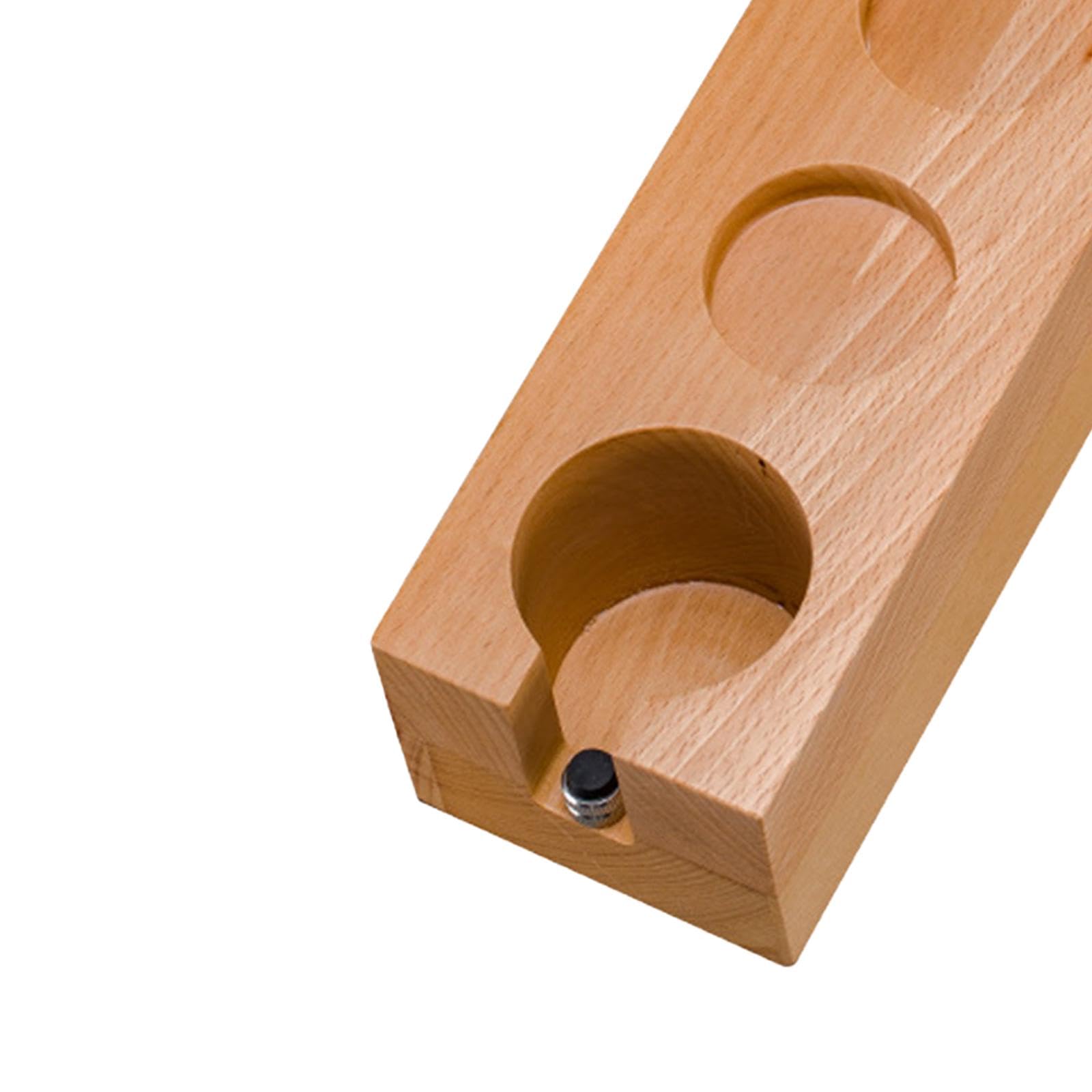 predolo Soporte para Filtro de Café, Tapete para Manipulación de Espresso, Estante Multifunción Duradero, Soporte para Tapete para Casa, Tienda, Bar, Cocina Y, 63mm, Individual