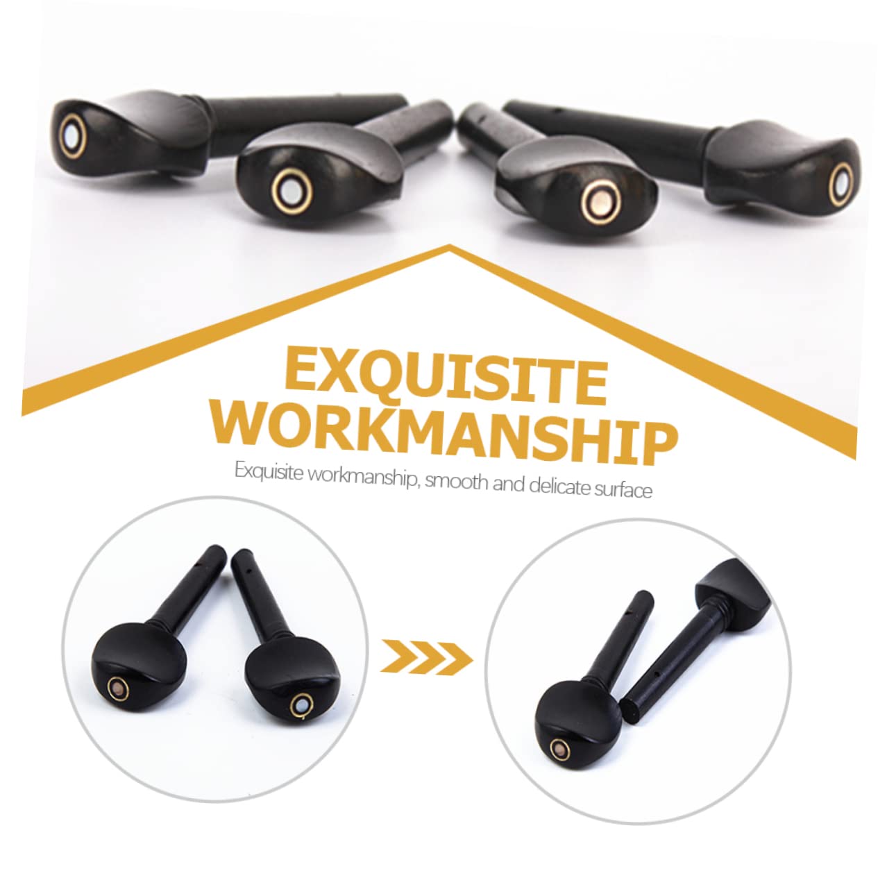 ifundom 16pièces Chevilles Oud Accessoires Pour Oud Et Violon Réglables Et Améliorez Votre Expérience Musicale
