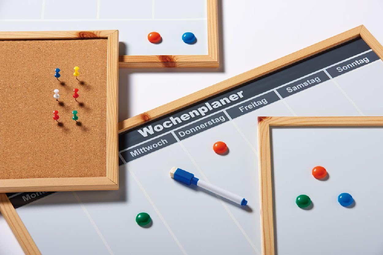 walther design Magnettafel 40x60 cm mit Stift und Magneten