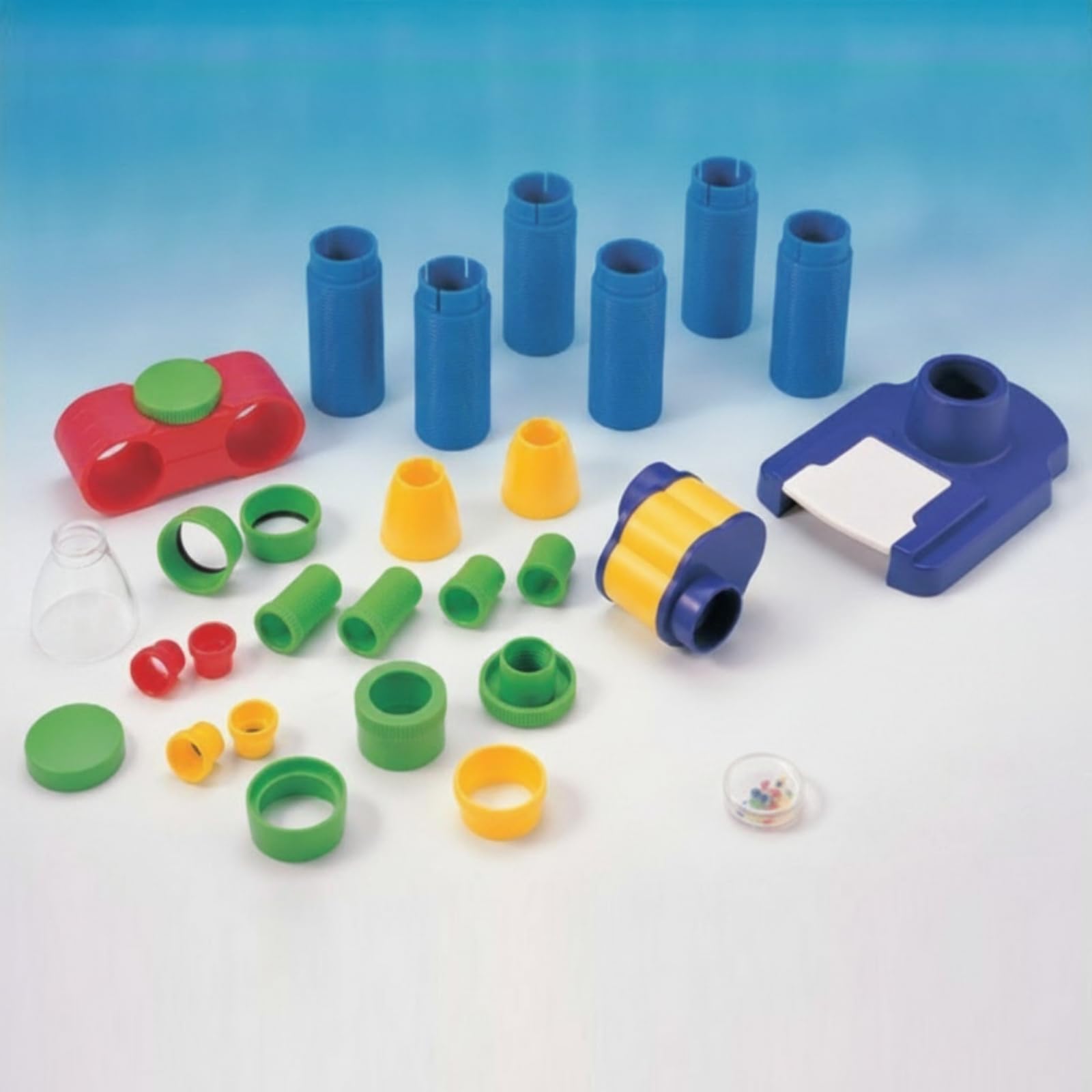 Optik-Bausatz Modular Wissenschaftsbausatz Bunt Lernspielzeug für Schüler, Kinder