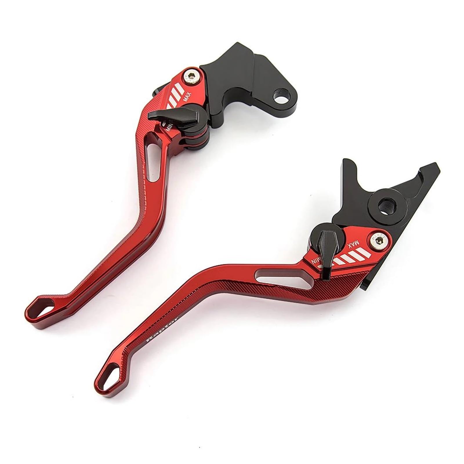 Rvevfbkbal Red Motorcycle Adjustable Brake Clutch Lever Handles For Z1000 Z1000sx 2007-2016 Z750r Zx10r Zx6r 636(Red)