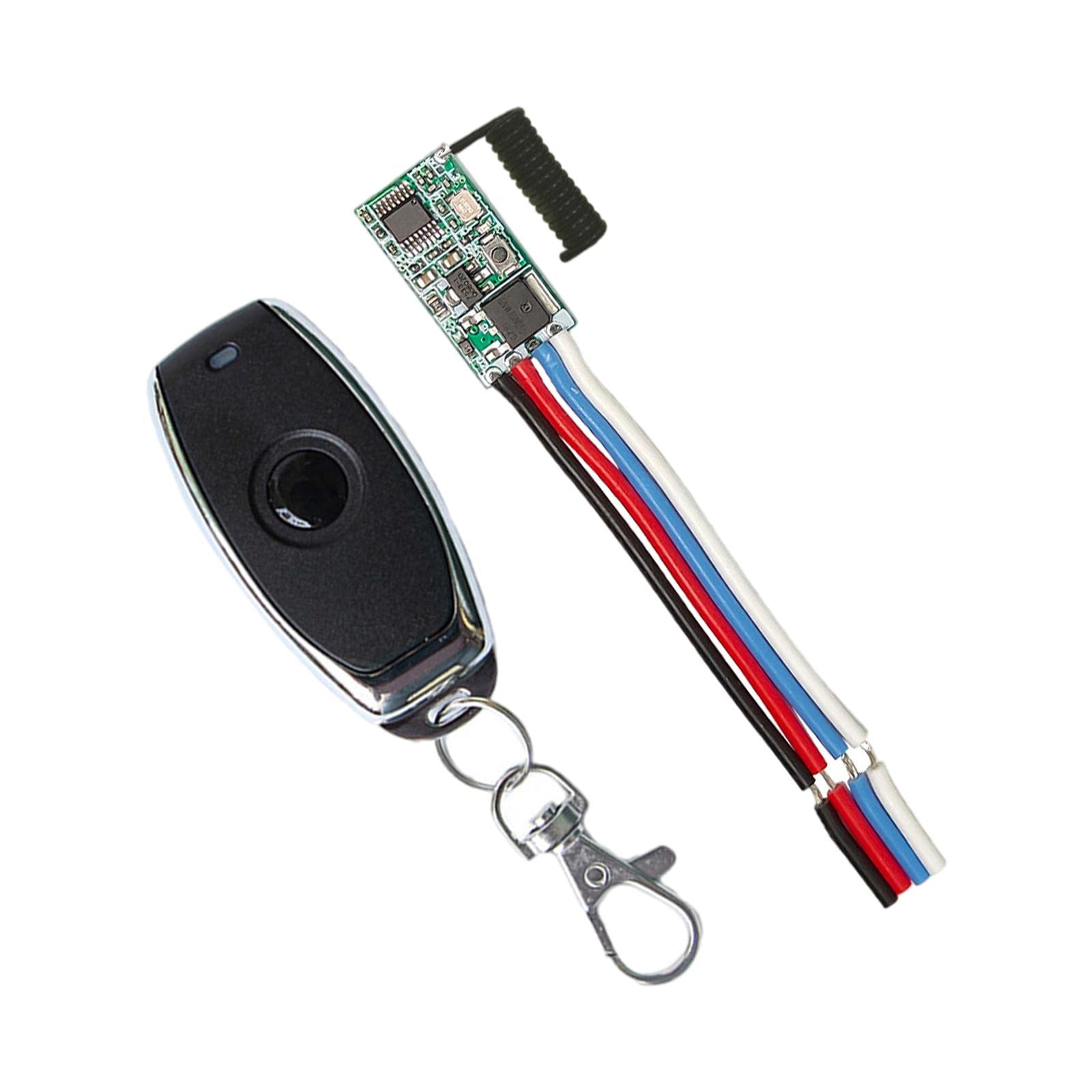 CLUB BOLLYWOOD® RF 433MHz Mini Wireless Remote Control Switch Receiver 1 on Black | Portable Audio & Headphones |Portable AM/FM Radios|1 Set Wireless Remote Control Switch-image-40