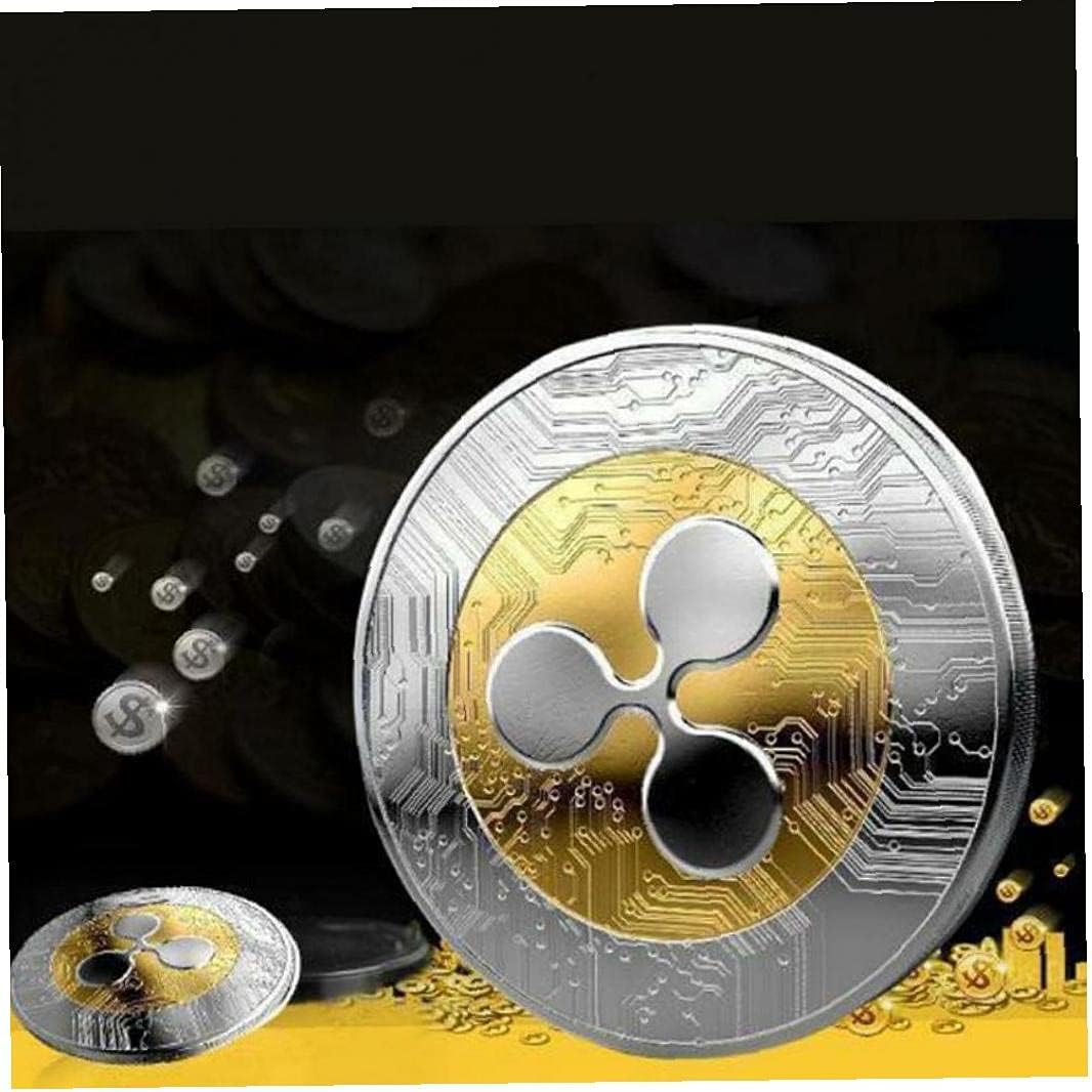 TOSSPER RIPPLE 기념 동전 구리 은도금 아트 컬렉션 수집가를 위한 물리적 선물