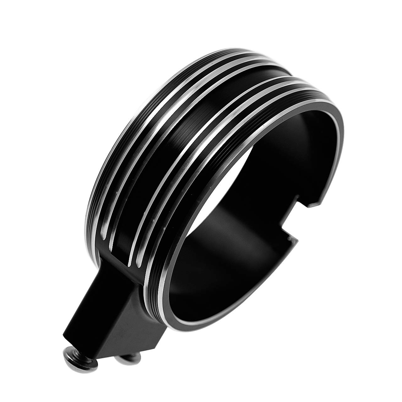 Soporte para Instrumento de reubicación de velocímetro para Harley Sportster XL883 Custom Low 1200 CNC Aluminio