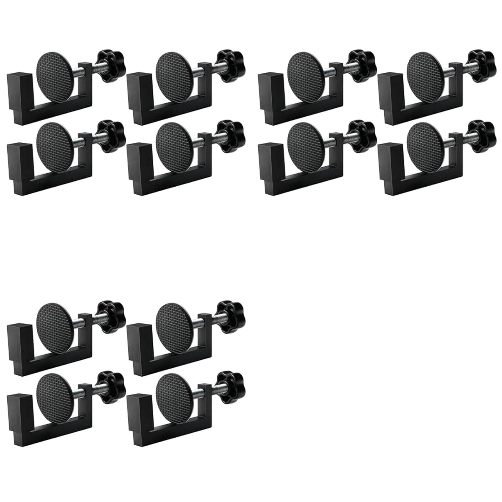 Hndhbfgrt 12Pcs G-Clips,Adjustable Patio Furniture Clips- Sofa Rattan Furniture Clamps-Rattan Clamps Wicker Chair Fasteners