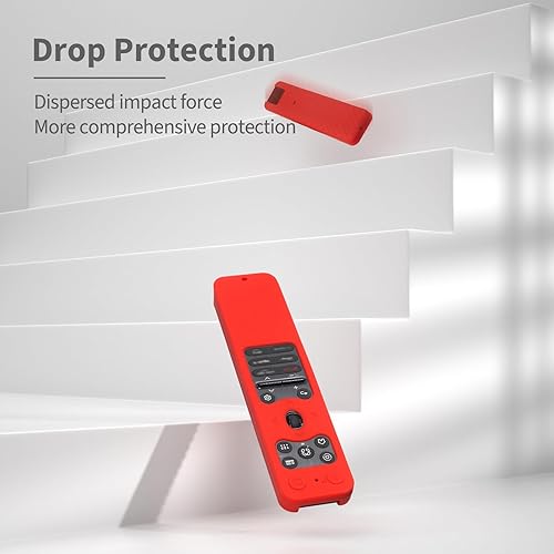 Miniatura 4 de Funda protectora de silicona para control remoto LG MR25GA compatible con controles remotos de la serie C5M5B5G5 2025, resistente a caídas y