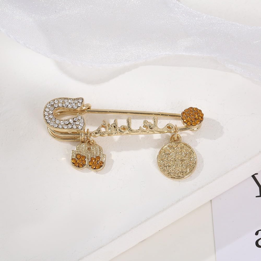 LUOEM Spilla Da Balìa 37Mm in Acciaio Inossidabile Con Barra Di Sicurezza Posteriore Set Da 50 Pezzi Per Progetti Creativi E Accessori Moda Donna