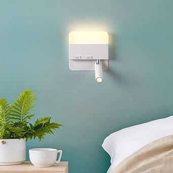 Lampe De Chevet Murale,Liseuse Murale Lampe De Lecture Murale à LED