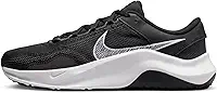 Tênis Nike Legend Essential 3 Feminino, Preto/Branco-Cinza Ferro, Tamanho 7,5 UK