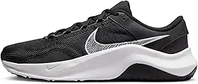 Tênis Nike Legend Essential 3 Feminino, Preto/Branco-Cinza Ferro, Tamanho 7,5 UK