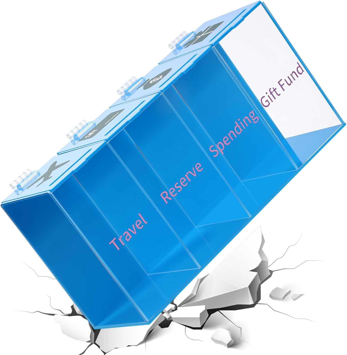 Remerry Piggy Bank Blue