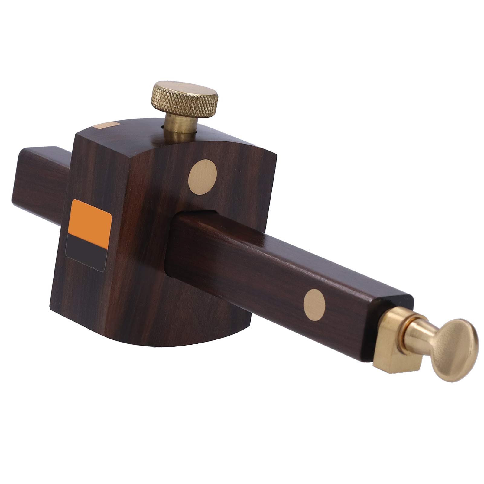 Fafeicy per Tracciare Ebano Ottone Tracciatore Lineare 8in, Misuratore per