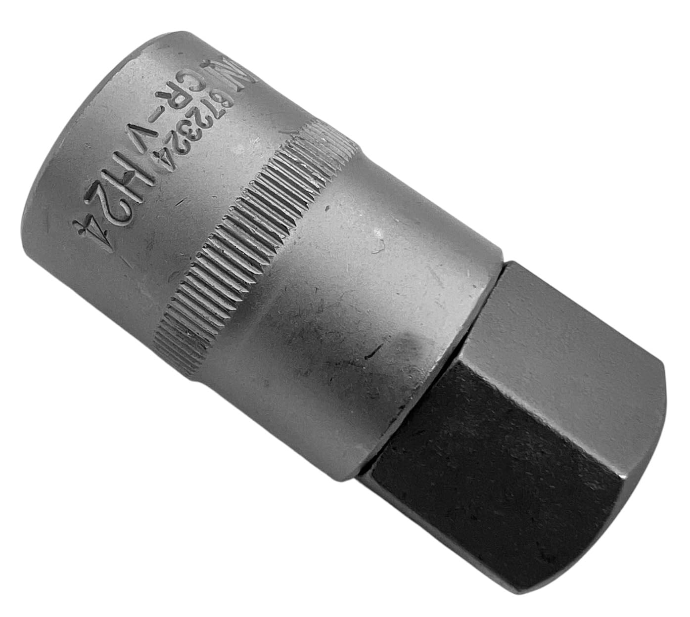 Alkan 24 Mm Allen Key Socket 1/2 Inch Drive (12.5 Mm) | Hexagonal Socket Spanner Insert Cr-V S2 | Screwdriver Nut For Internal Hexagonal Screws | Length 55 Mm