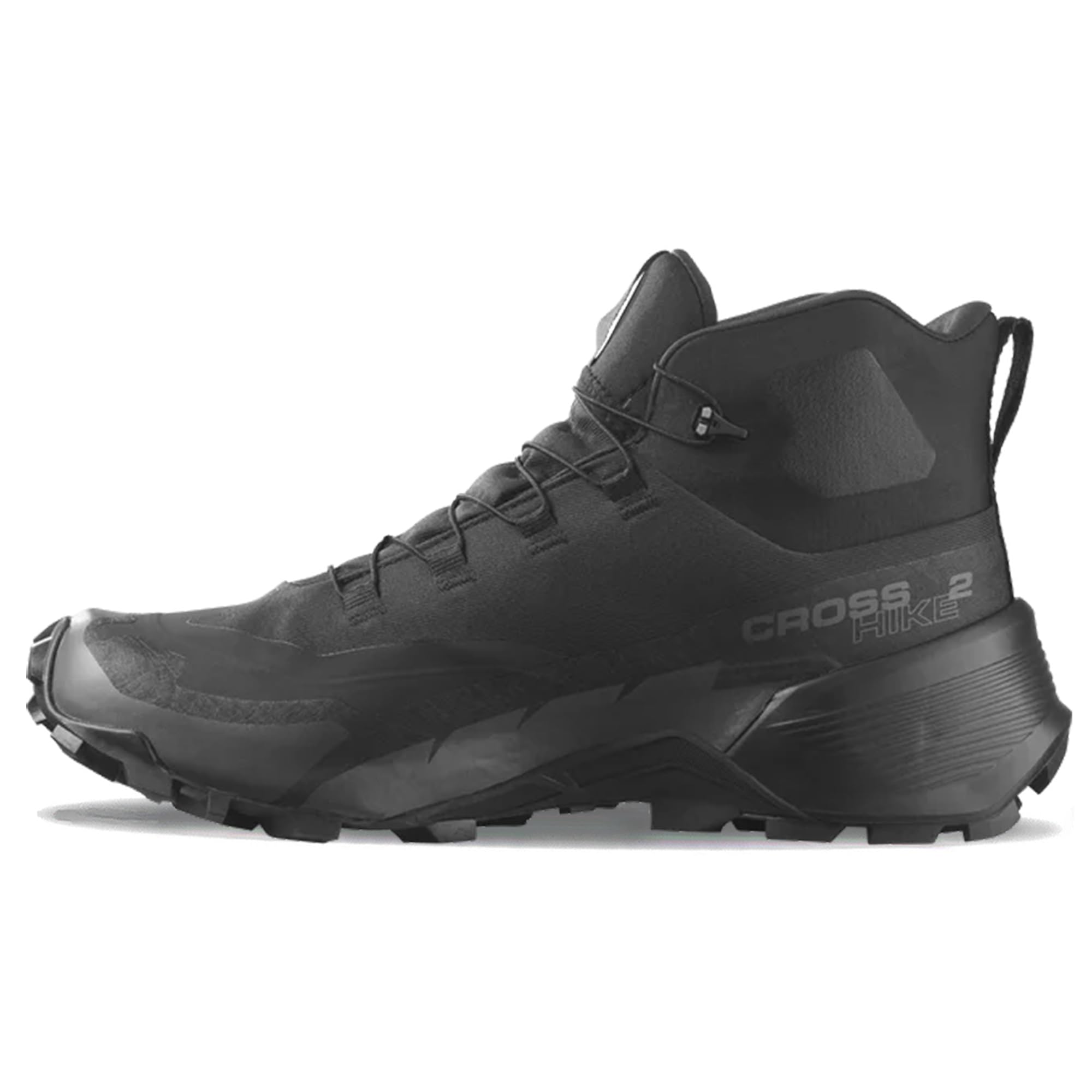 Salomon Męskie buty X-Chase Mid GTX Black/BK/magnetyczne buty górskie, Czarny magnes, 46 EU