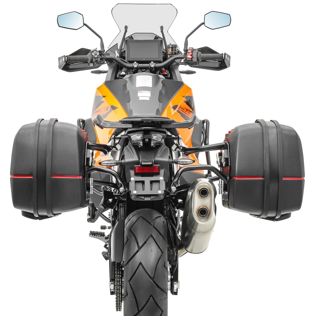 Maletas Laterales Moto Bagtecs TB8S 2x45L + adaptadores de Montaje
