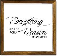 Vista 26 de Letrero de madera con frase inspiradora, texto en inglés "Happiness is Not A Destination It's A Way of Life", letrero rústico de madera