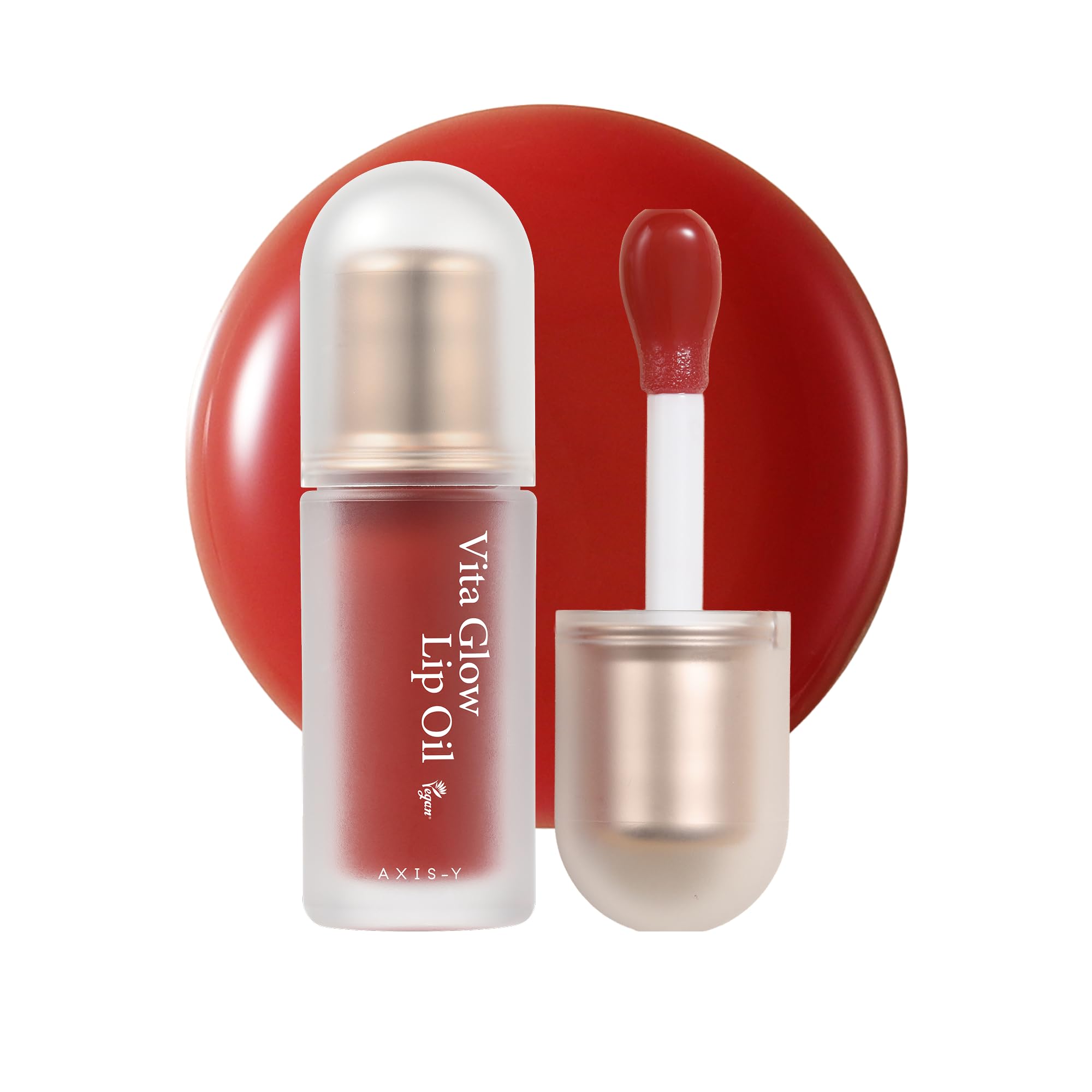 AXIS-Y Vita Glow Lip Oil - Nourishing Tinted Lip Gloss with Vitamin E & Ceramide - Long-Lasting Non-Sticky Formula for Dry Lips - Vegan K-Beauty Lip Treatment - 4.5g (Chilled Berry)-image-30