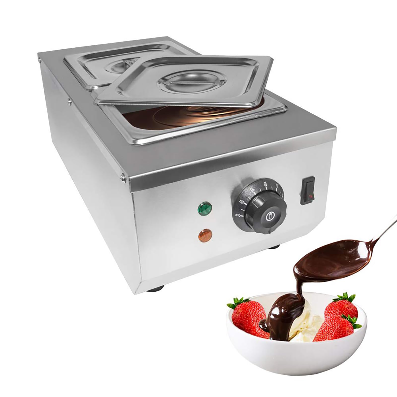 Amazon.co.jp: 800W 業務用チョコレートテンパリングマシン 30℃〜85