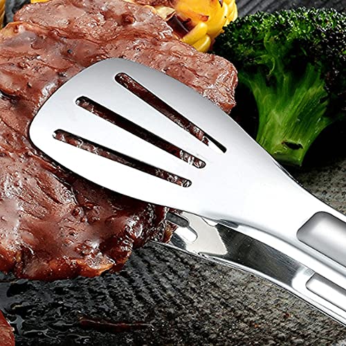 Kochzange Küchenzange zum Braten, Kochen, Grillen von Brot, Rutschfester Griff, sicher und langlebig (mittel)