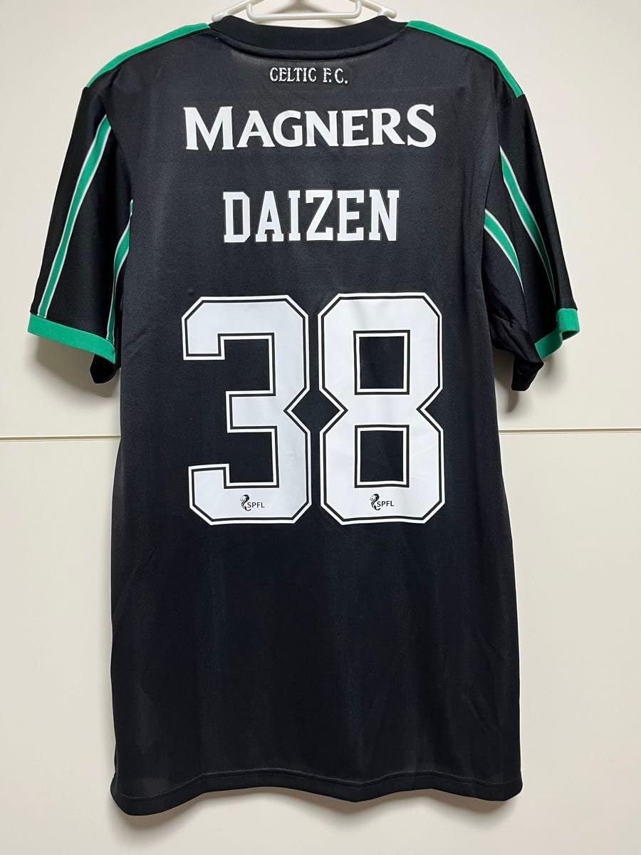【正規品】前田大然　セルティックユニフォーム セルティック 23-24 ホーム 半袖レプリカユニフォーム 38.前田大