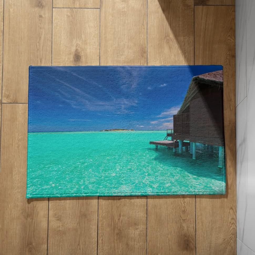 Tapis de bain hygiénique CEVAN pour sorties de plage et entrées