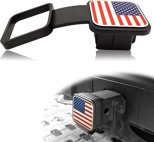 Miniatura 1 de Enchufe a prueba de polvo, cubierta de enganche de 1.9 pulgadas, cubierta de enganche de remolque, cubierta de protección de boca cuadrada, cubierta