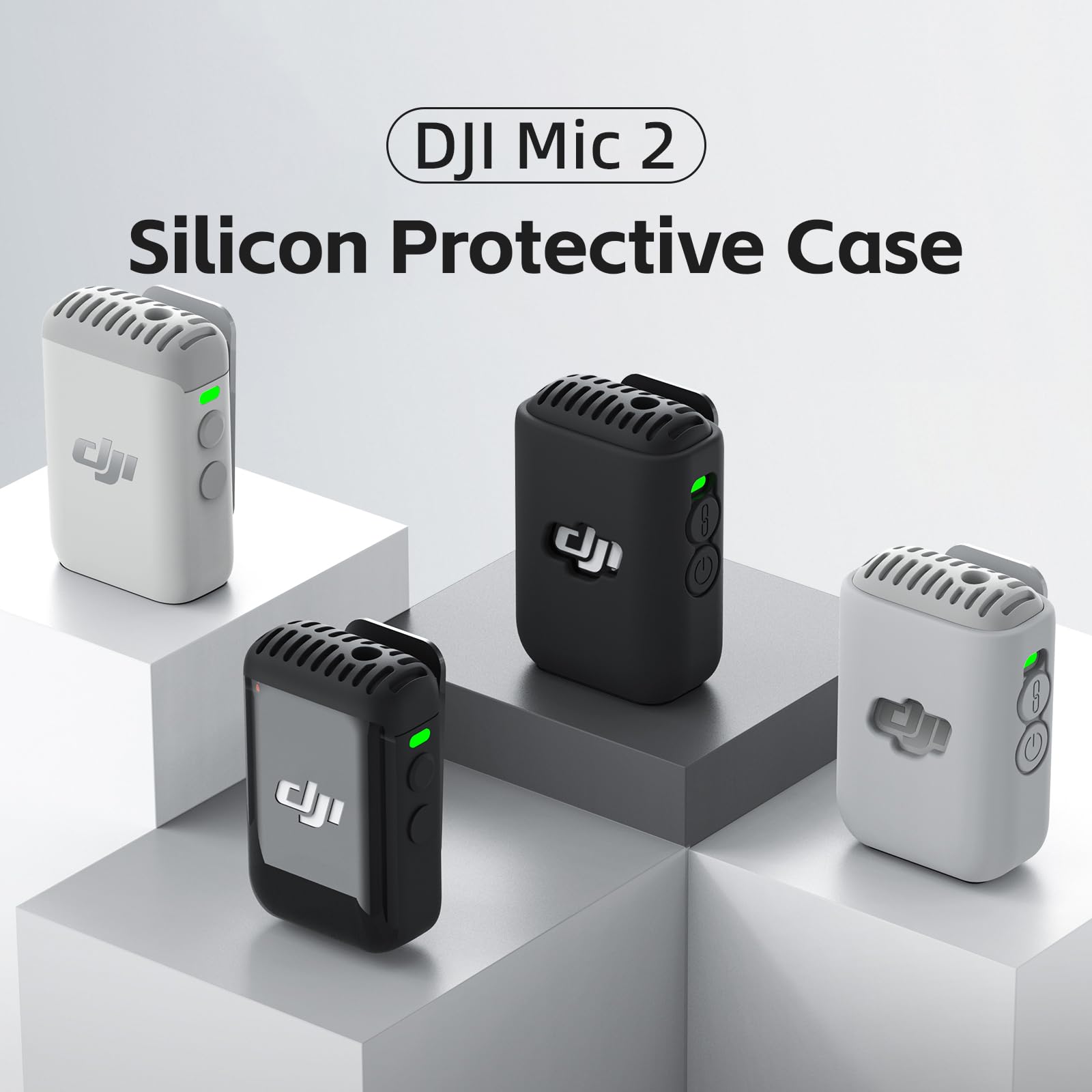 DJI MIC　バッテリーケース Amazon | DJI Mic 2 バッテリー対応 保護ケース シリコンケース 保護