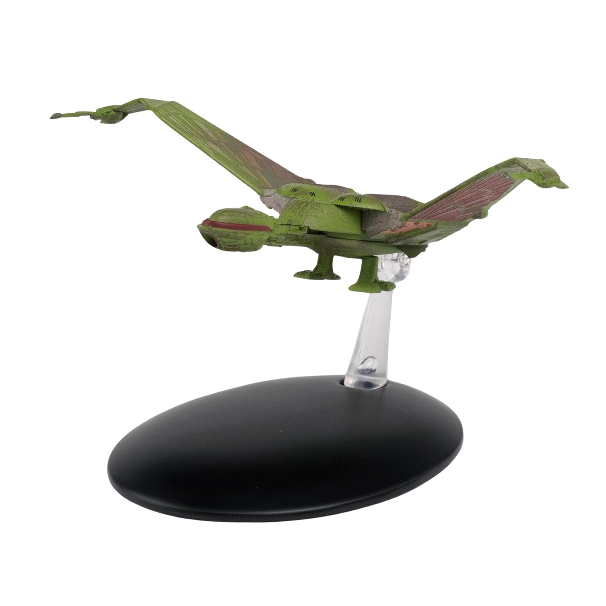 Star Trek Klingon Bird-Of-Prey Starship Replica | Silver, Gray Klingon Bird of Prey (Landed)