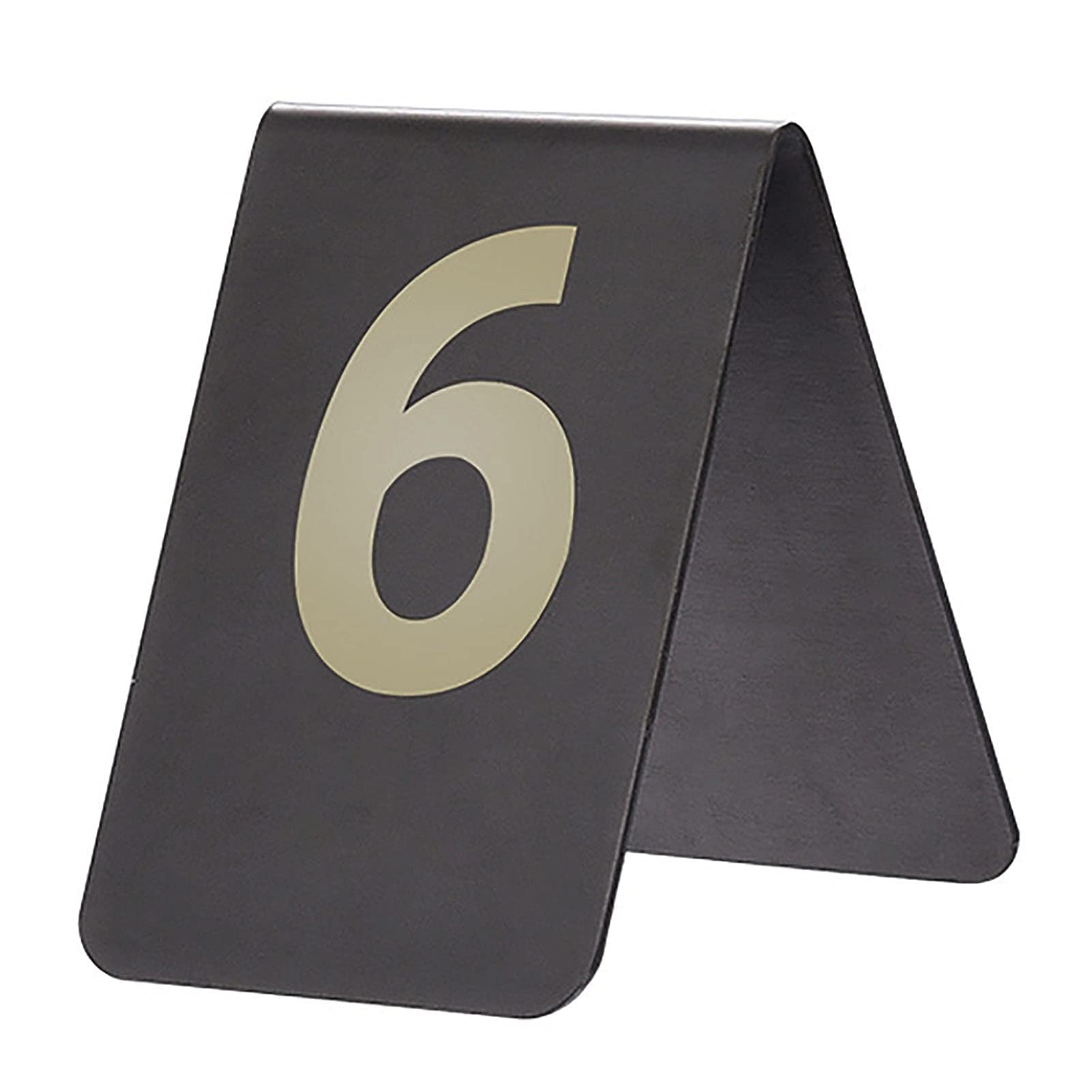 MYUYEE Place Cards,Table Numbers 1-10/20/30,Stainless Steel Laser Marking Table Number Wedding,Restaurant Cafe Bar Seating Tent Table Numbers (Size_Name-1 To 10)