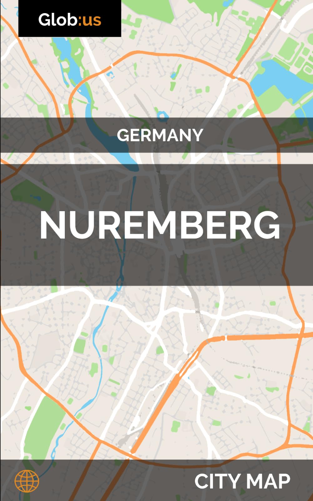 Nuremberg, Germany - City Map