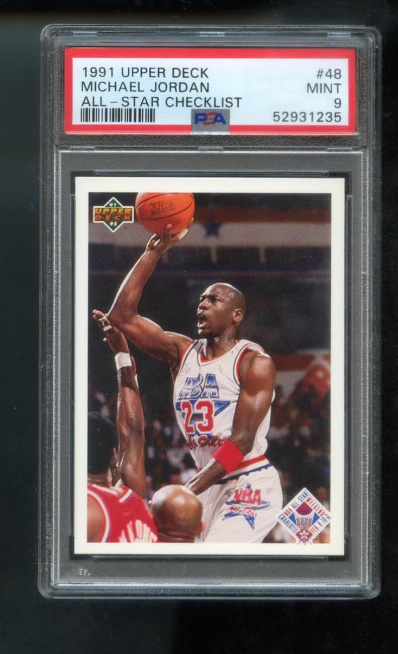 Amazon.com: 1991-92 Upper Deck #48 Michael Jordan All-Star