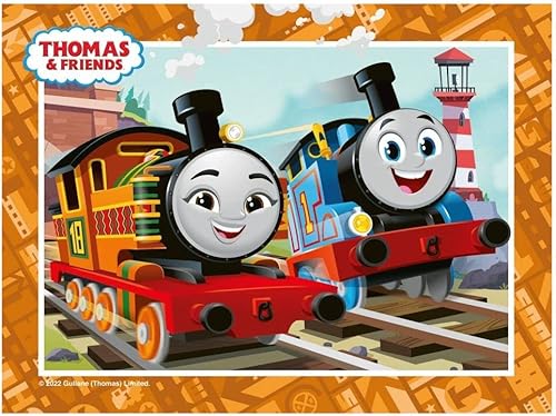 Miniatura 4 de Ravensburger Thomas & Friends Rompecabezas para niños de 3 años en adelante 4 en una caja (12, 16, 20, 24 piezas) Juguetes educativos para niños