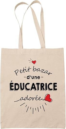 Planetee Tote Bag Erci Guitariste Inoubliable | Idée Cadeau Collègue