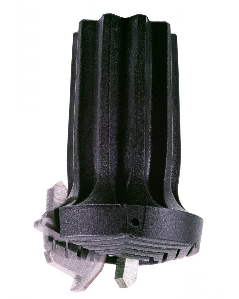 GIMA Puntas de recambio para bastones, muletas, trípodes y cuatripoides, tubo de 16/22 mm base 40 mm, 43087
