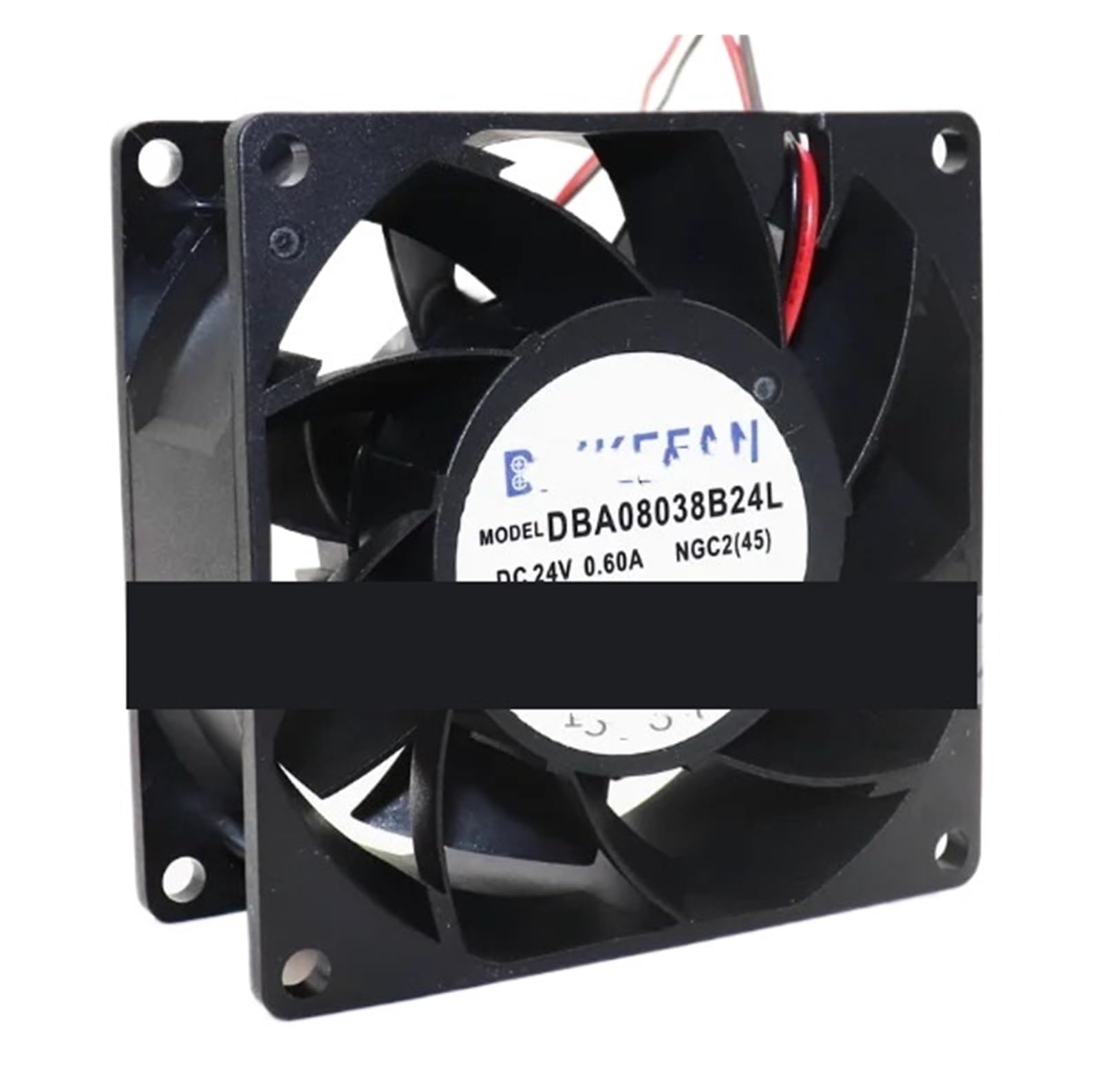 Ventilateur DBA09238B24G résistant pour remplacer un refroidissement de 24V en panne